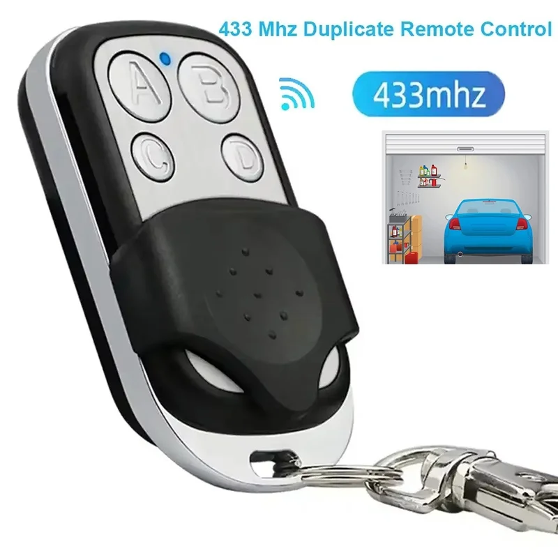 4 CH Car Key Remote Control Clone Fixed Learning Rolling Code Duplicator Gate Door Transmitter For Universal Garage Gate Opener