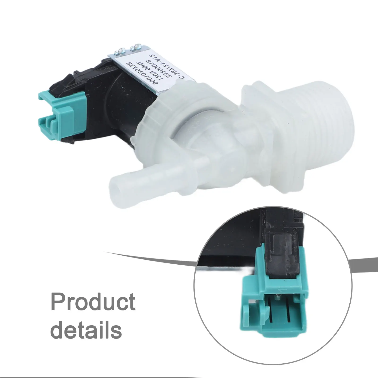 Water Inlet Washer Solenoid As The Picture Automatic Water Inlet Valve Replacement Solenoid Valve Hose Connector