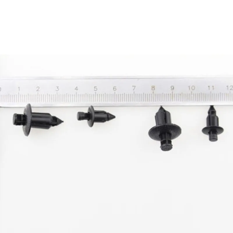 Shields Rivet Cover Car 20pcs/Set 2 Type Nylon Black Fastener Fender Bumper Fairing Push-in 6mm Replacement Useful