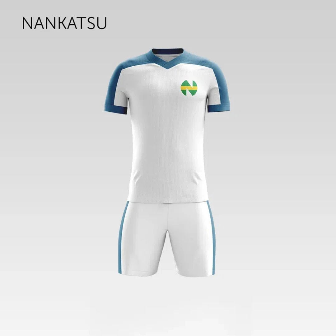 2024 Japan Team Tsubasa NANKATSU Loose Fitting Men's Sports Football 3D Printing Set Customizable Name and Number