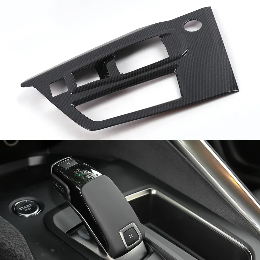 For Peugeot 3008 5008 GT 2018 2019 2020 Accssories Styling Decoration Gear panel Cover sticker