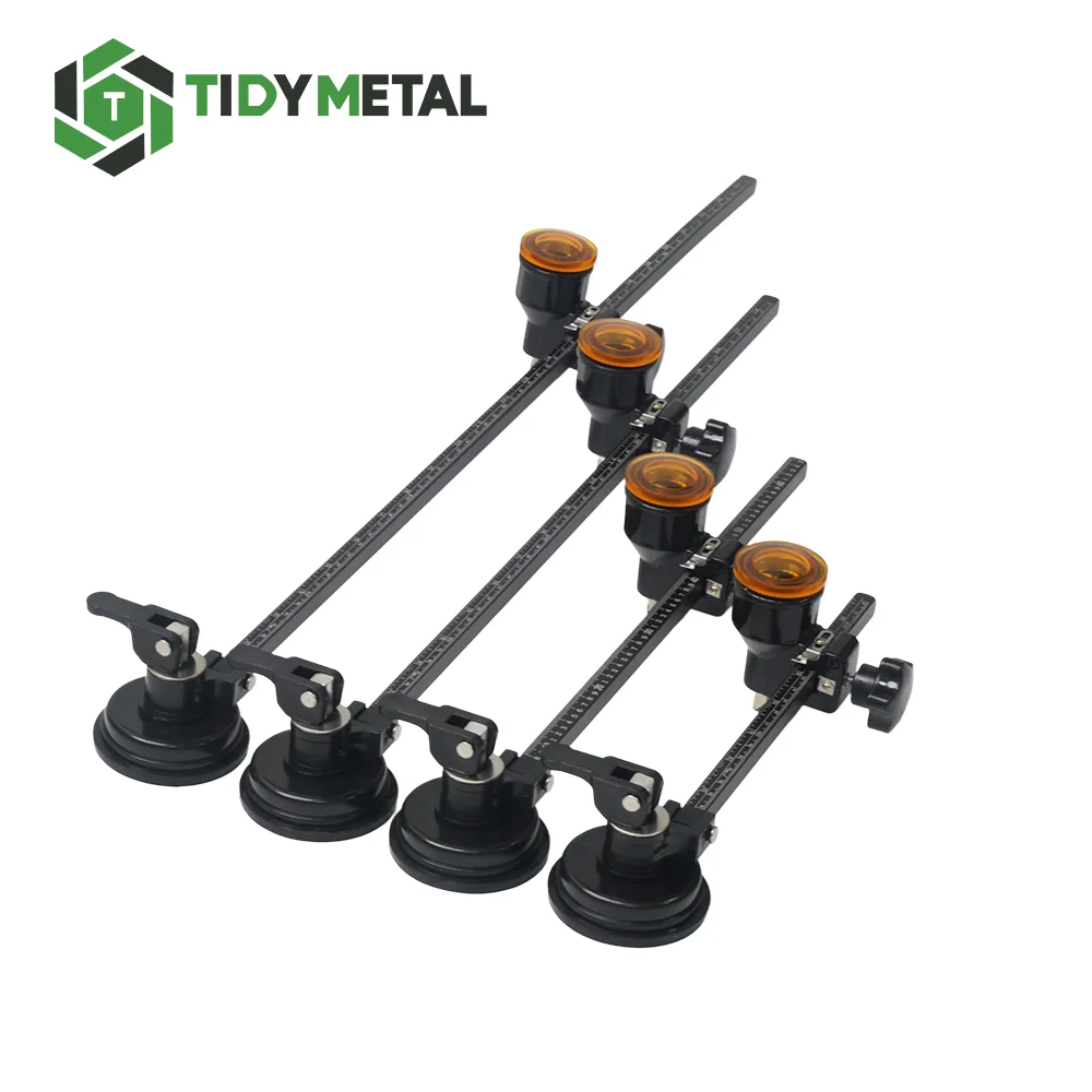 قطع الزجاج الدائري مع مقبض دائري أداة شفط كأس 40 60 90 120 سنتيمتر مشروع منزلي مشترك القياسية بلاط الزجاج