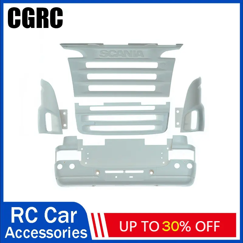 R730 Front Face Modification Kit for 1/14 Tamiya Scania 770s R470 R620 RC Truck Tractor car accessories HERCULES HOBBY