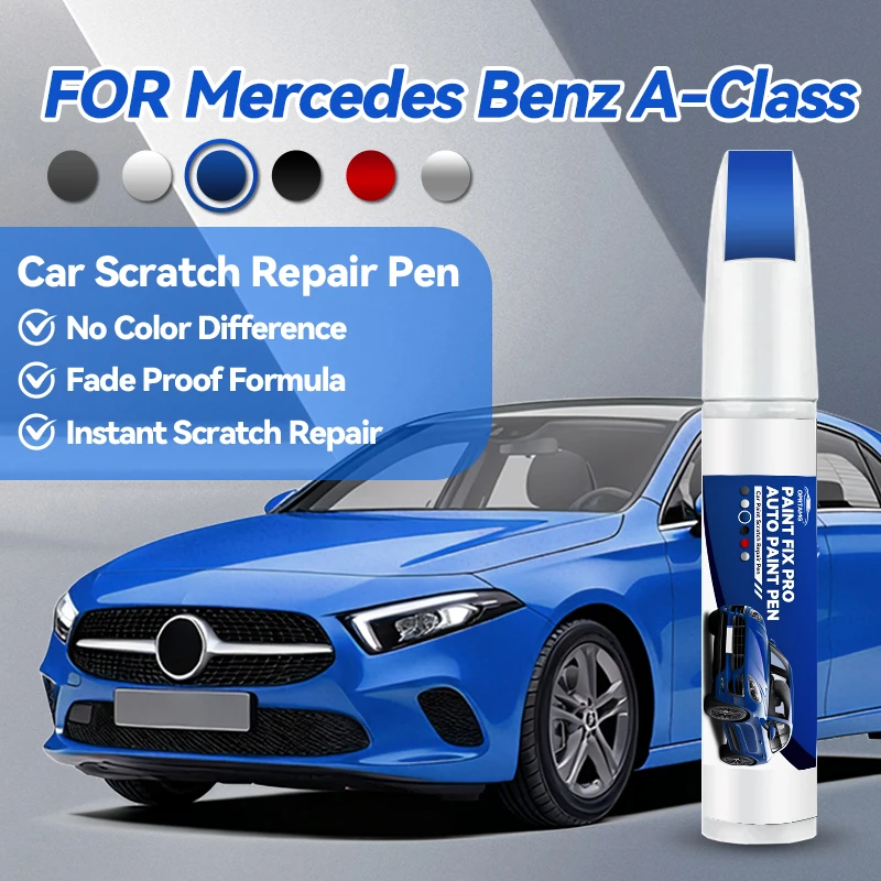Car paint pen For Mercedes Benz A-Class 1997-2025 W169 W176 W177 auto paint concealer pencil acrylic paints car accessories