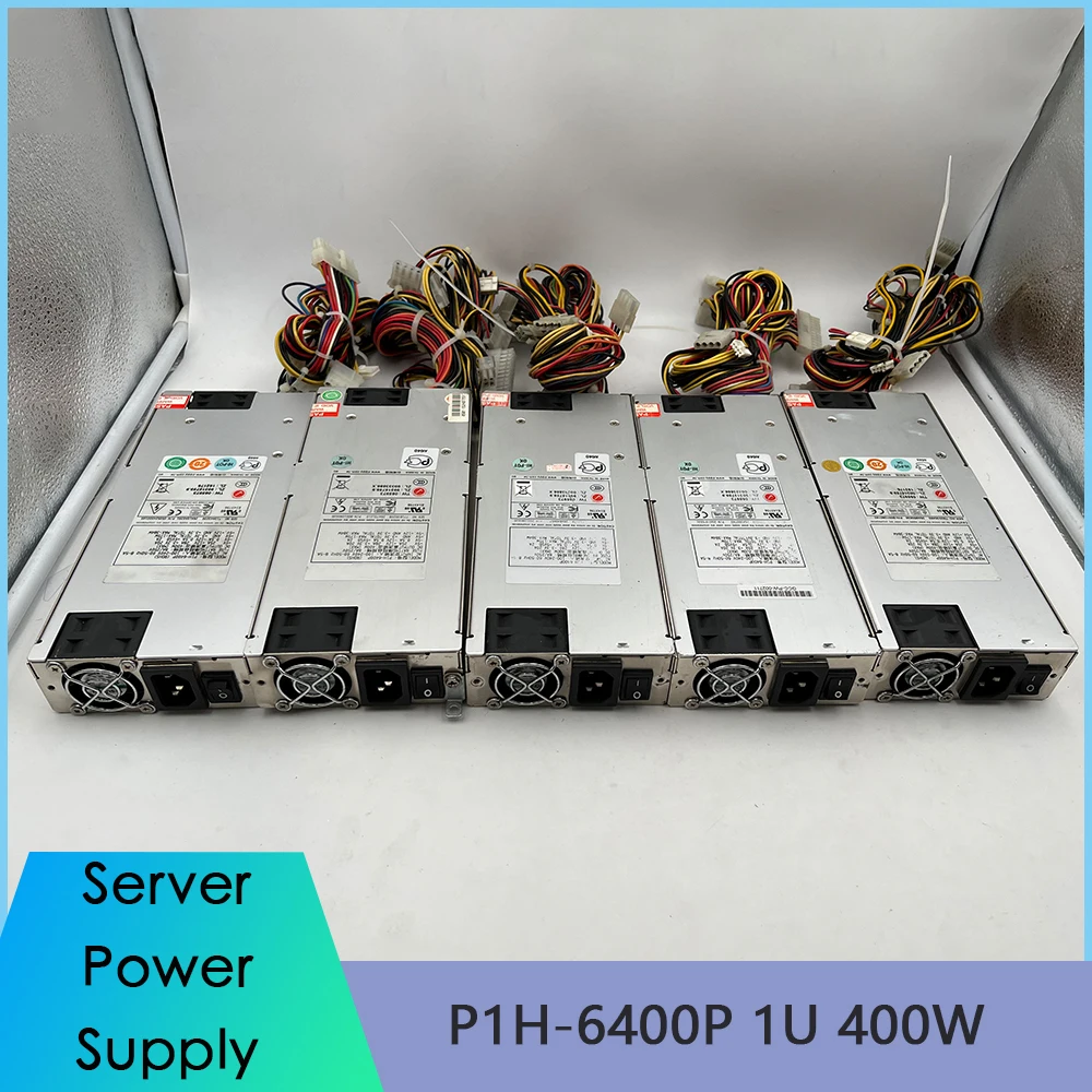 

High Quality P1H-6400P 1U 400W For Zippy Server Power Supply Fast Ship