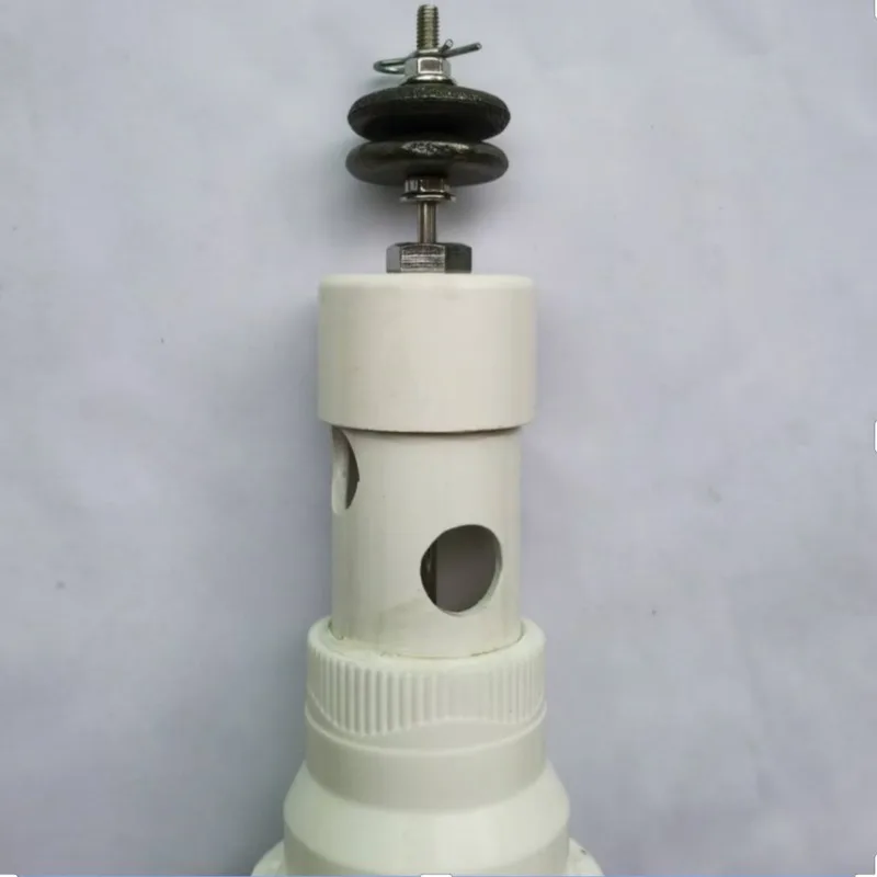 Self-pickup water without oil or electricity PVC water hammer pump drain valve accessories