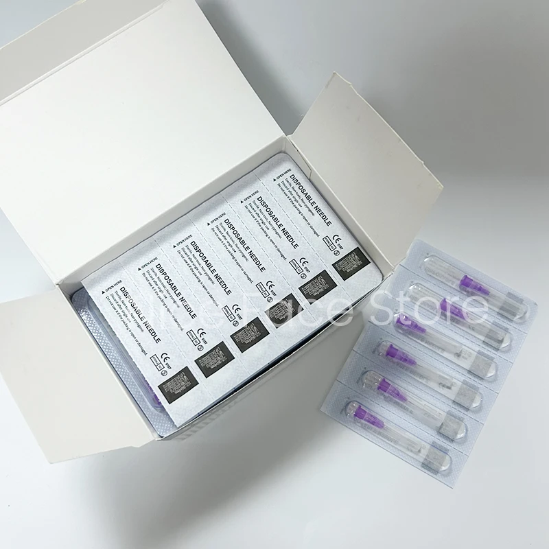 100 قطعة/صندوق المتاح 36 جرام 4 مللي متر إبرة غير مؤلم إبرة صغيرة أداة اليد