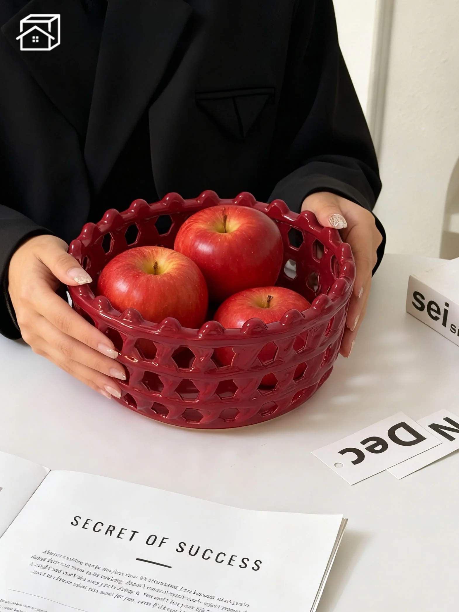 

Роскошная фруктовница-корзина для сушки фруктов, декор для гостиной и чайного столика, для новоселья, поднос для фруктов ручной работы