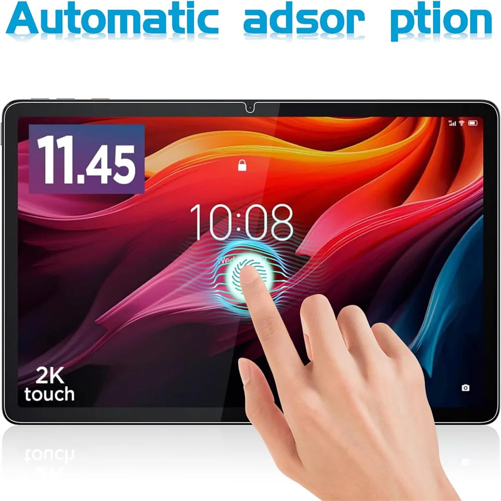 2PCS Tempered Glass Tablet Screen Protector For Lenovo Tab K11 Plus 11.45 Inch 2024 TB352FU TB352XU Anti-scratch Protective Film