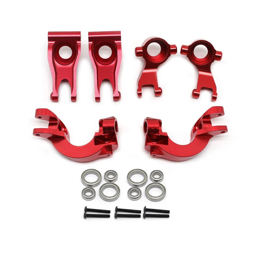 Aluminum Front Hub carrier +Rear Hub Carrier +C Hub (Knuckle Arm set ) For 1:10 Arrma Senton,Big Rock,VORTEKS,Granite, typhoon
