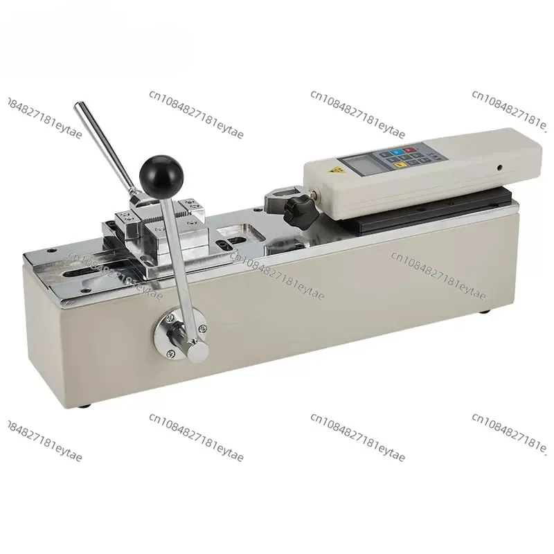 1PC Manual Horizontal Test Stand Force Gauge Test Stand HPH 500N Load,Effective Travel 150mm, Digital Display Pull Rally+fixture