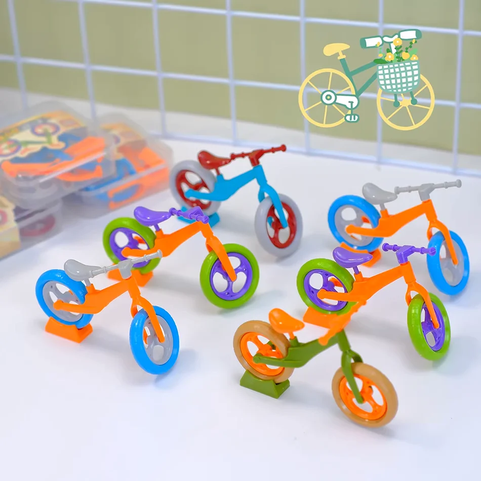 

Mini Alloy Bicycle Diecast Model Finger Mountain Miniature Metal Bike Racing Toy Simulation Collection Toys for boys