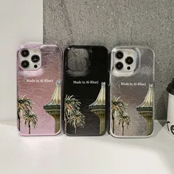 Customized Name Glitter PU Leather black Leopard Case For Iphone 13 12 15 14 16Pro Max 15plus XS MAX Case Hard Metallic PU Cover