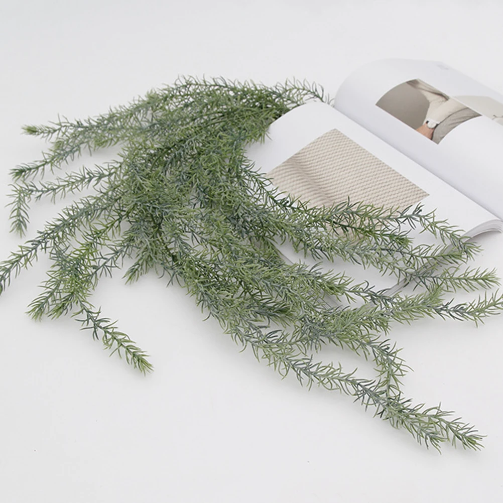 

1pc Artificial Rattan Plant Hanging Vine Fake Greenery For Home Decor Wall Window Balcony Bedroom Party Supplies Simulation