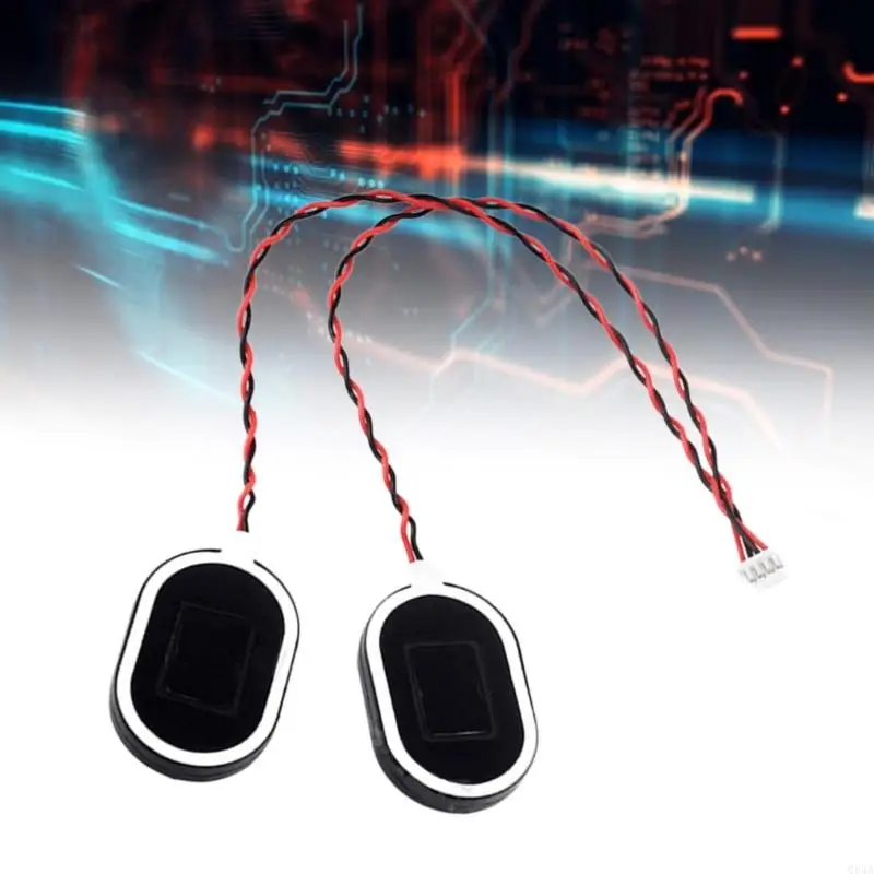 Q84A Lightweeded 2030 Loudspeaker 8Ω 2W 4pin ph1.25 연결 캐비티 스피커 디스플레이에 쉽게 설치할 수 있습니다.