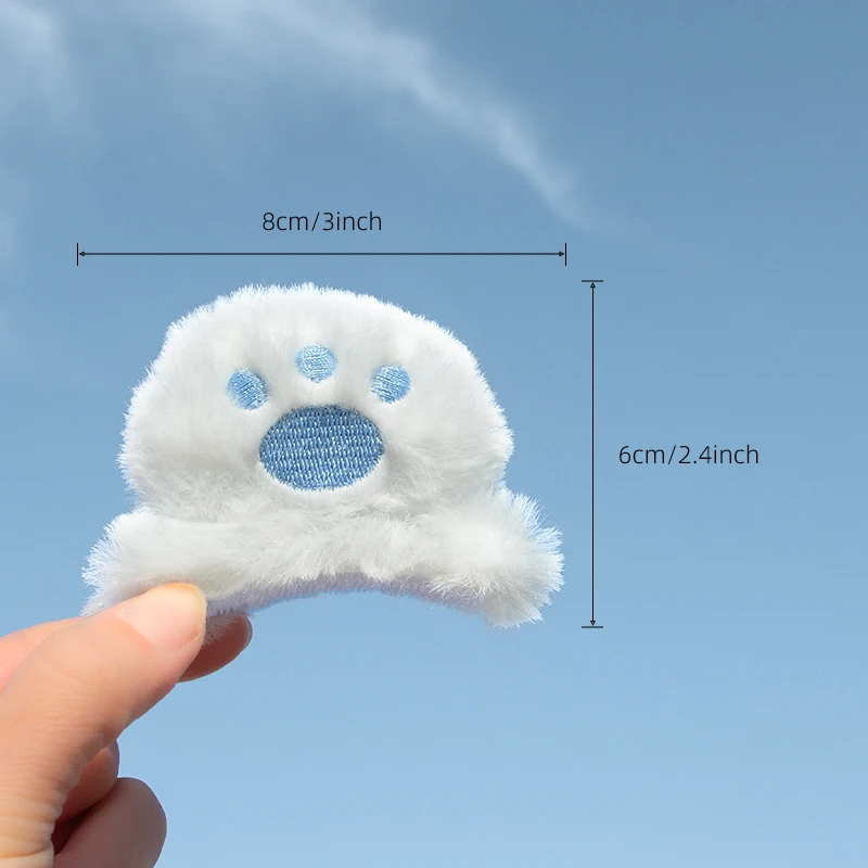 Motorcycle Helmet Decoration Cute Rabbit Ears Suitable for LS2/MT/ORZ/AGV Full Helmet Ski Helmet Plush Decoration 투구 악세사리