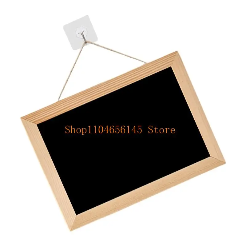 5asd Small Chalkboard Double-Sided Hanging Blackboard Writeable Blackboard