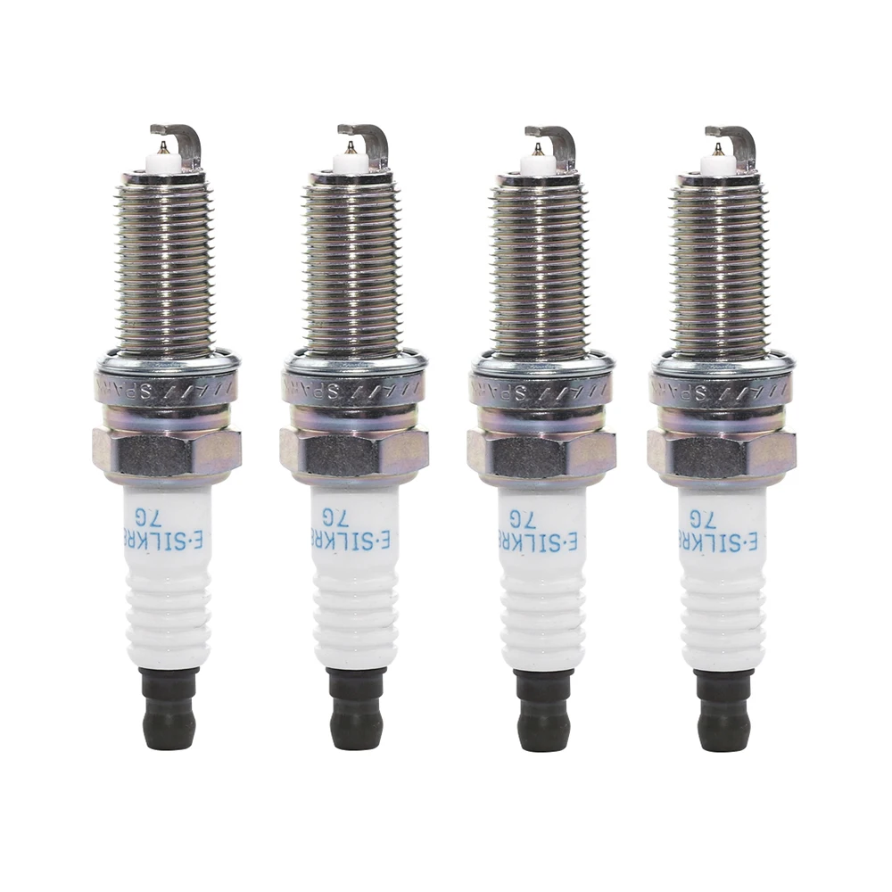 1-4pcs Spark Plug Iridium Platinum FOR HAVAL H8 2.0T AWD 2017- H9 2.0VVT 2018 2019 2020 2021 2022 SUV Auto Engine Part SILKR8E7G