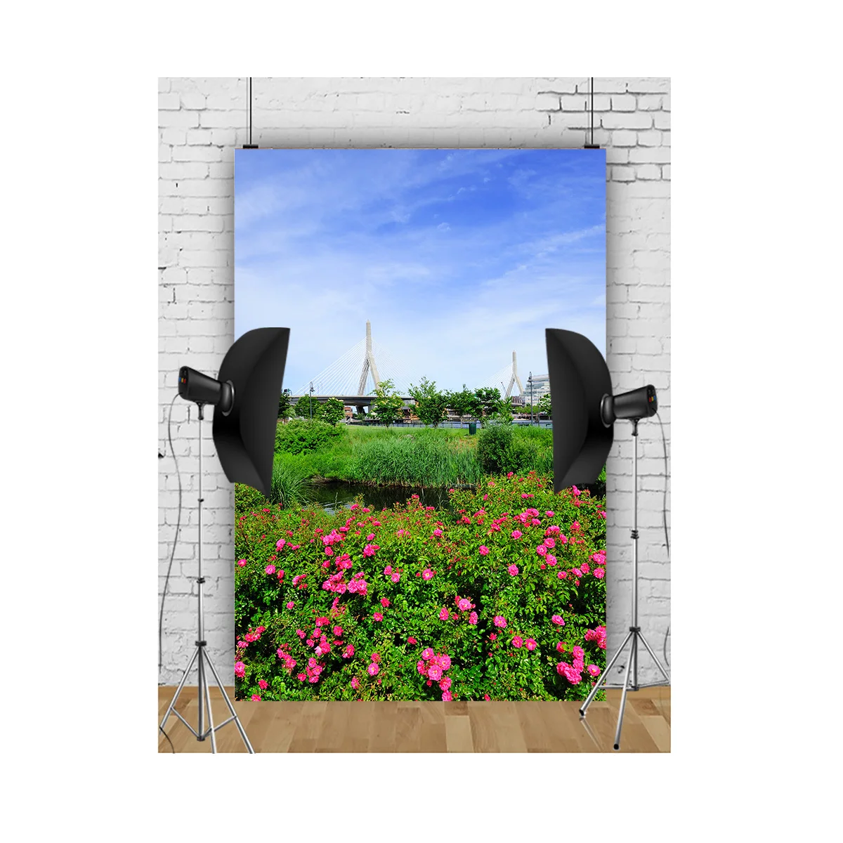 Tropical Beach Blue Sky Cloud Sunshine Photography Background Summer Vacation Scenery Birthday Party Photo Backdrops WP08