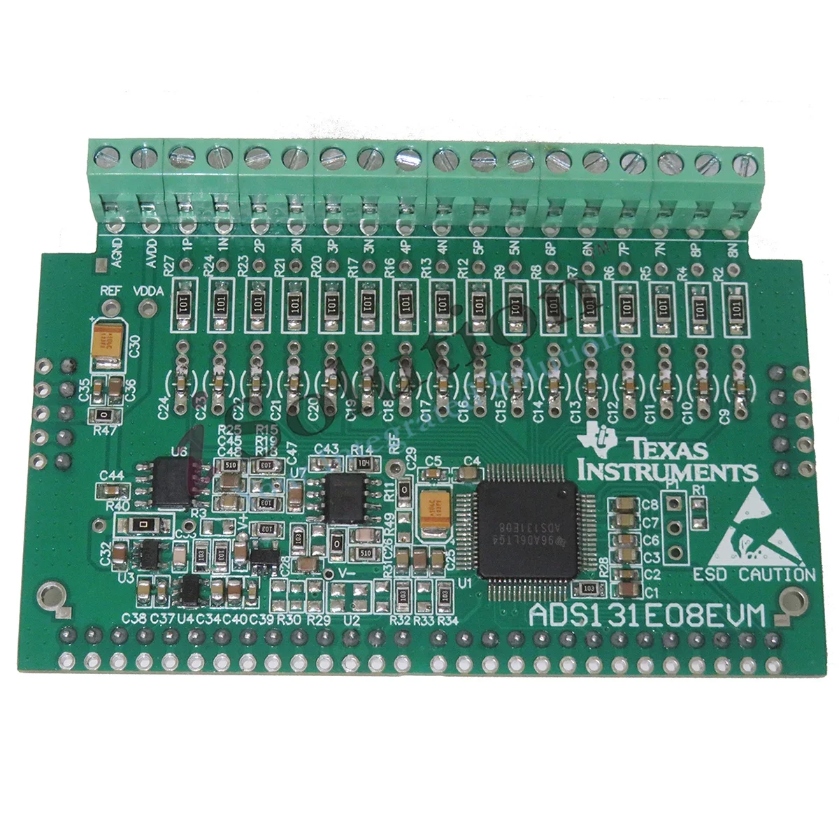 ADS131E08 module synchronous sampling high-precision ADC signal acquisition 24 bit ADC