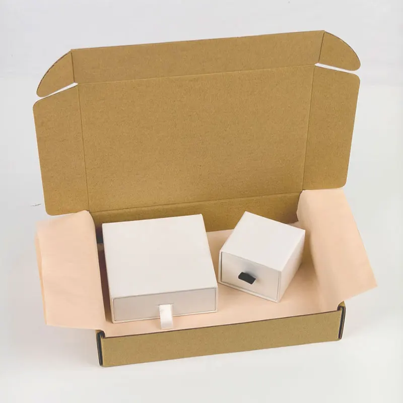 Custom Cosmetics Wig Perfume RedWine Cardboard Shipping Mailer Packing Box Luxury Company Gift Box Corrugated Paper Gift Boxes