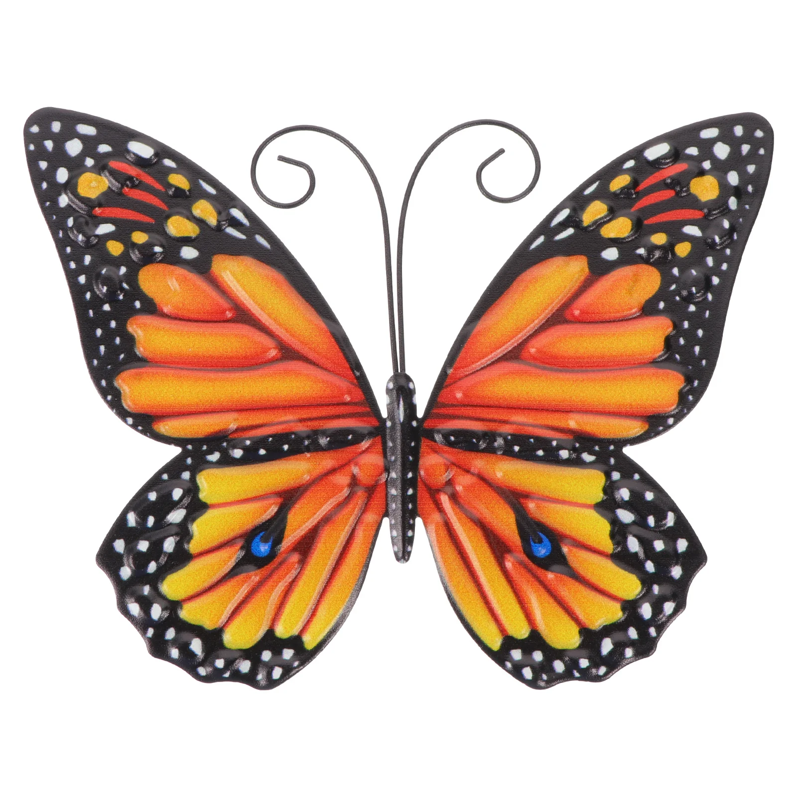 

Butterfly Wall Hanging Butterfly-shaped Pendant Metal Butterflies Decor Iron Craft Garden Decoration Home