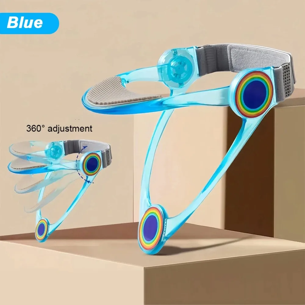 Adjustable Neck Brace TPU Cervical Spine Relief Posture Corrector Neck Correction Foldable Neck Traction Device Office and Home