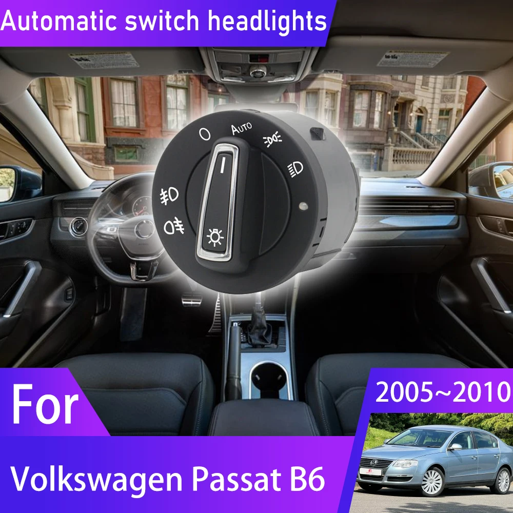 

For Volkswagen VW Passat B6 2005 2006 2007 2008 2009 2010 New AUTO Headlight Head Lamp Switch Light Sensor Refit OE 5ND941431B