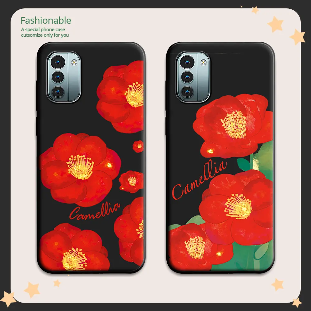 Funda de teléfono de silicona suave para Nokia G21, G11 Plus, G60, G50, G20, G10, G42, G310, 5G, NokiaG10, girasol, Panda