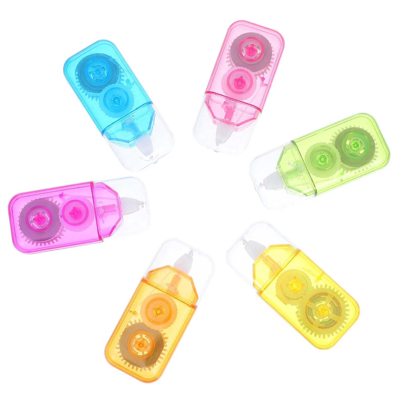 6Pcs Correction Tapes Reliable Correction Tape Smooth Use Convenient Tape Eraser for Student Accessories Correcting Tapes