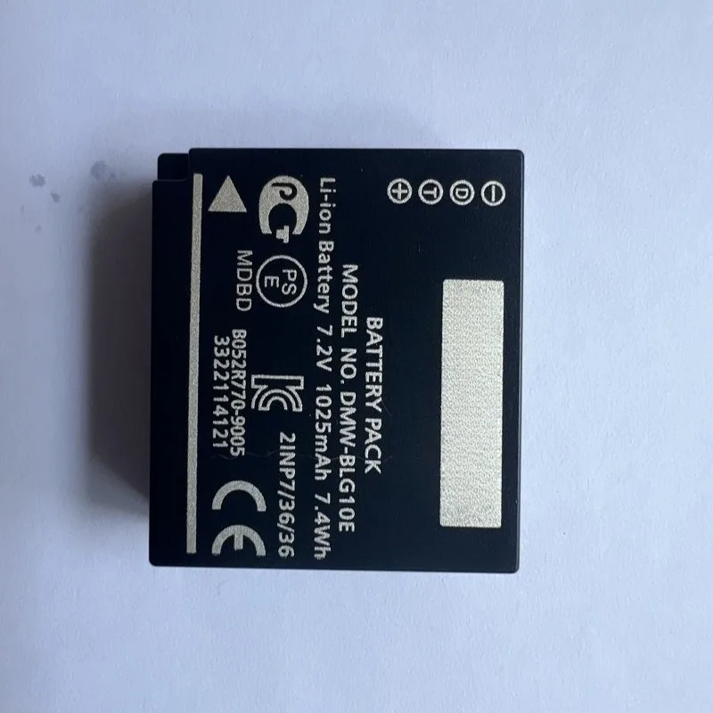 DMW-BLG10 Battery 1860mAh Full Decode for Panasonic Lumix S5 S5II S1 S1H S1R GH5 GH5II GH6 G9 G9II Mirrorless Camera