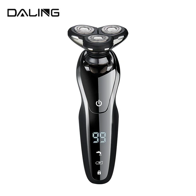 DALING DL-9211 USB charging high-quality LCD digital display high-speed men's electric shaver