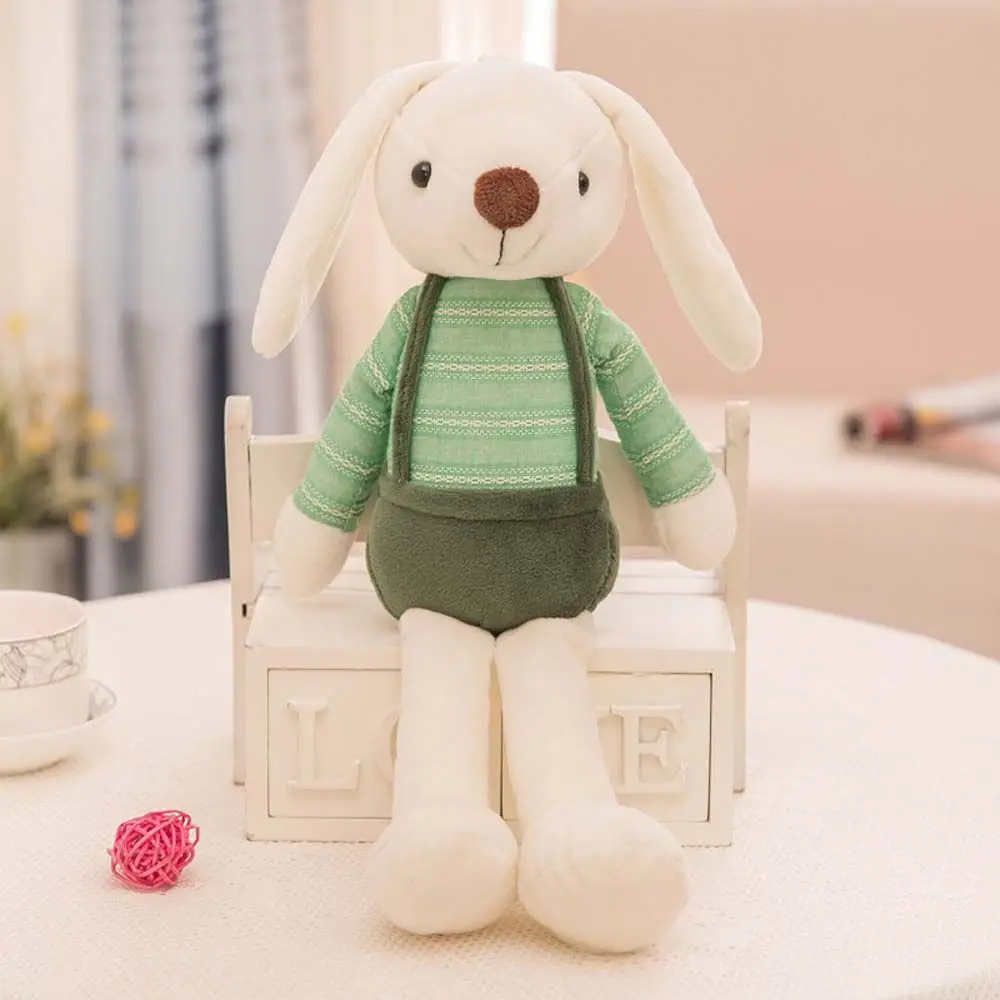 Dessin animé enfants cadeaux lapin en peluche Collection jouet doux en peluche poupée lapin en peluche jouets en peluche lapin en peluche jouet en peluche