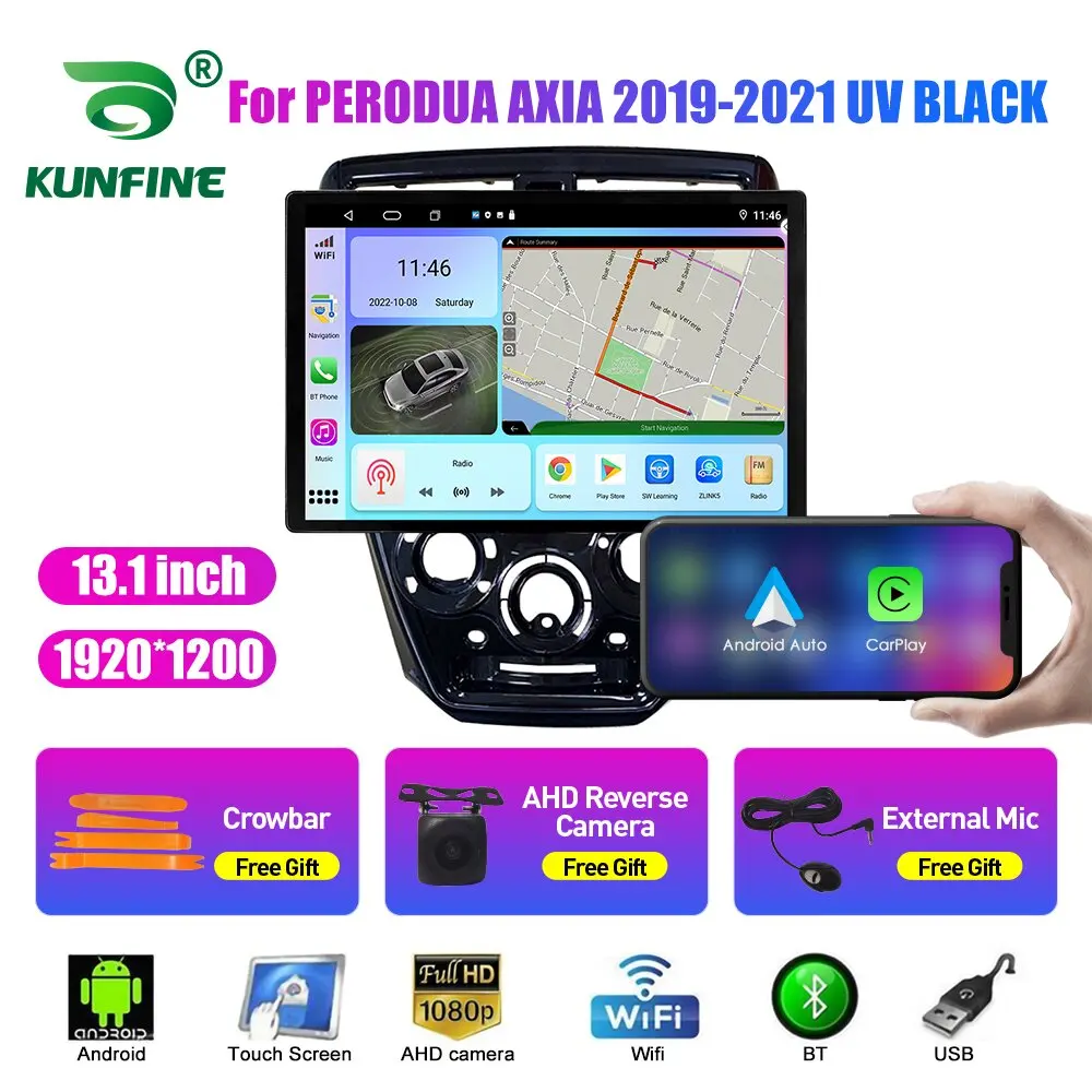 

13.1 inch Car Radio For PERODUA AXIA 2019 2020 2021 Car DVD GPS Navigation Stereo Carplay 2 Din Central Multimedia Android Auto