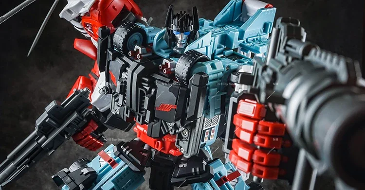 Transformation 5 In 1 Defensor Yes Model YM-17 YM17 Vulcan Hot Spot KO Figurka akcji Robot Model Collection Zdeformowane zabawki