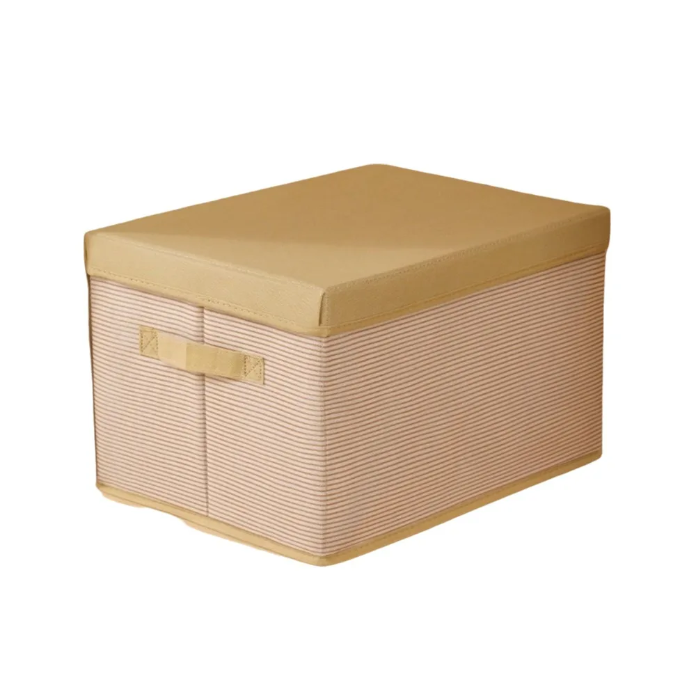 

Large Capacity Cover Clothes Storage Box Dust-proof Moisture-proof Sorting Moving Box Space Saving Folding