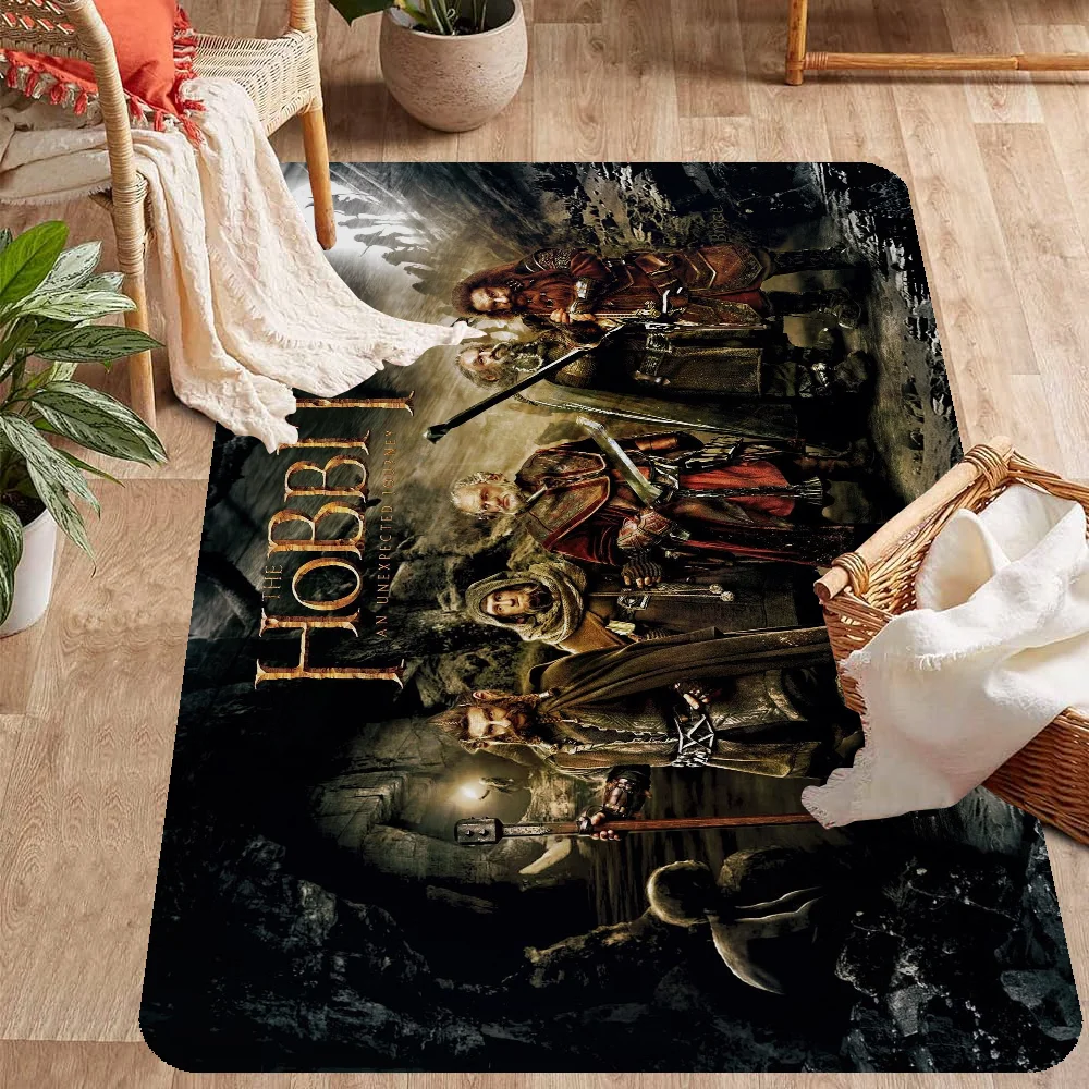 L-Lord of the Rings H-Hobbit Entrance Door Mat Nordic Style Home Doormat Bathroom-Toilet Mats Bedroom Hotel Decor Mat