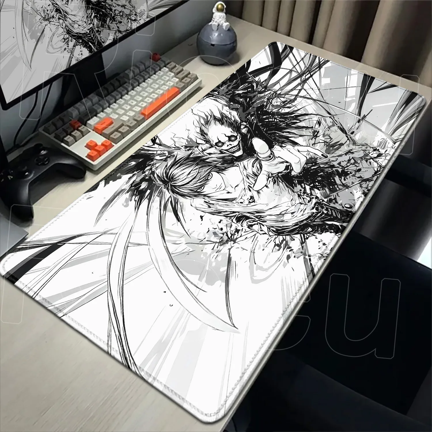 40x90cm Japanese manga Death Note Mousepad Thickened Mouse Pad XXL Gaming Keyboard Notebook expand Desk mat PC Table accessories