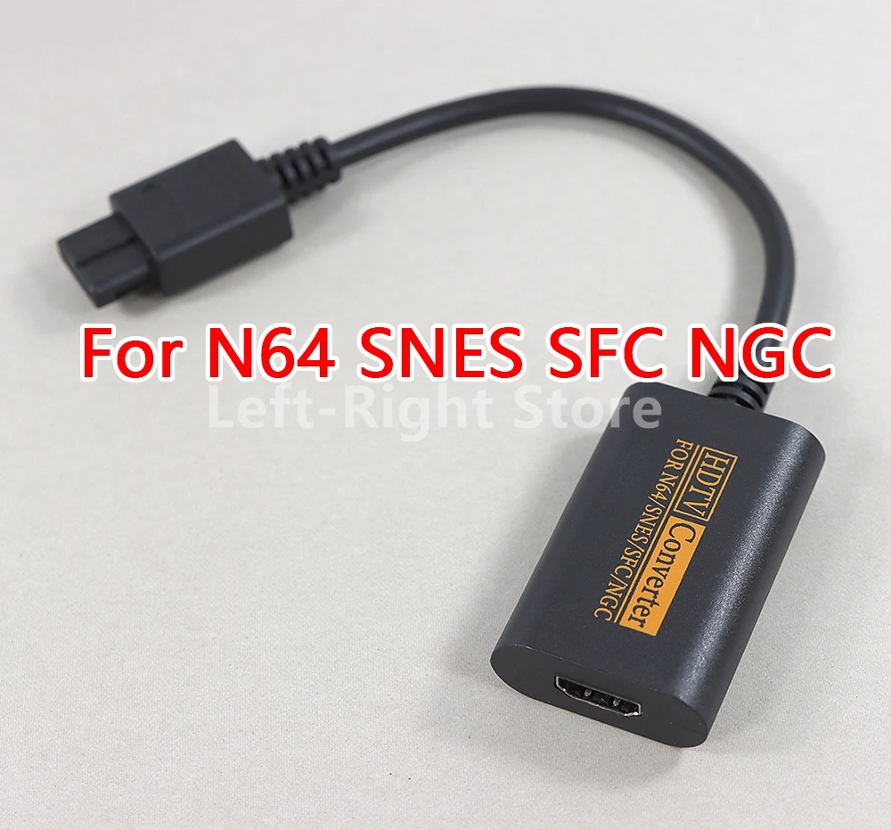 

1PC For N64 SFC to HDMI-Compatible HDTV Converter Adapter for N64/SNES/NGC Plug Play Full Digital 1080P No External Power