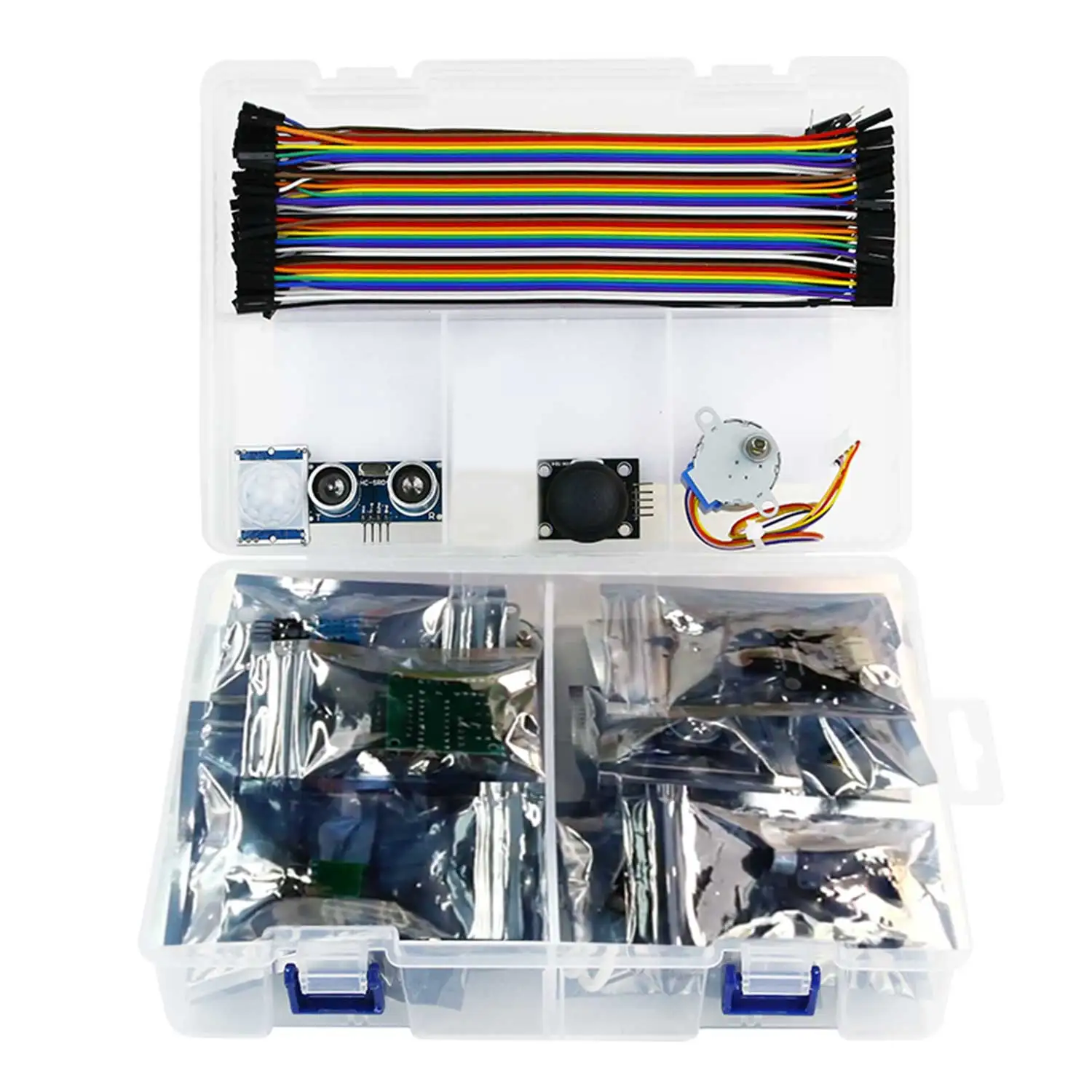 Raspberry Pi Pico2 Sensor Starter Learning Kit met doe-het-zelf elektronische modules MicroPython-programmering voor kinderen, volwassenen, complete set