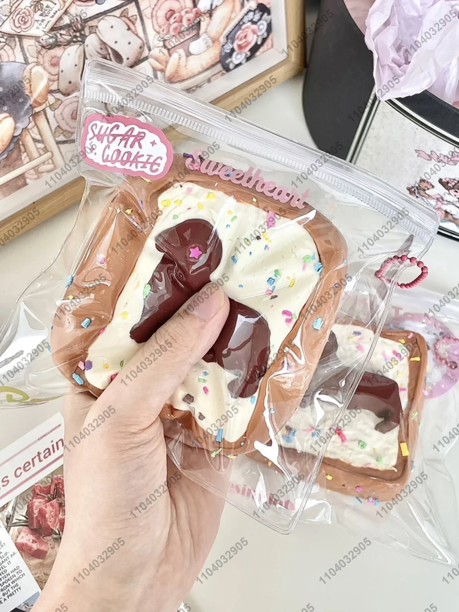 Dachshund Toast Taba Squishy Silicone Doggy Toast Bread Mochi Toy Squishy Squeeze Toy Anti Stress Release Hand Relax Gift