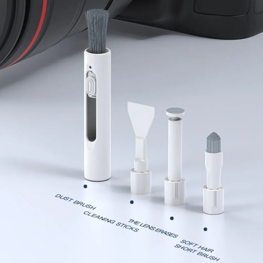 Magnetic Rotating Computer Cleaning Brush Tools Kit Portable Bracket Design Electronic Cleaning Set Multipurpose Screen Cleaning