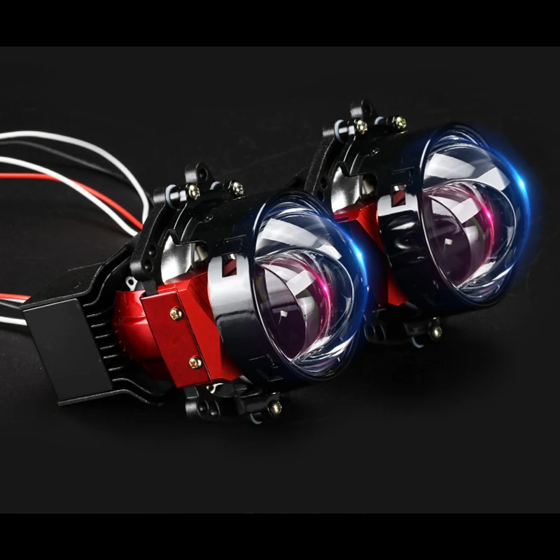 3.0-inch matrix Laser Double-lens Direct-lit Car Headlight GIV Quick Start LED Double-convex Lens Double-lamp Cup