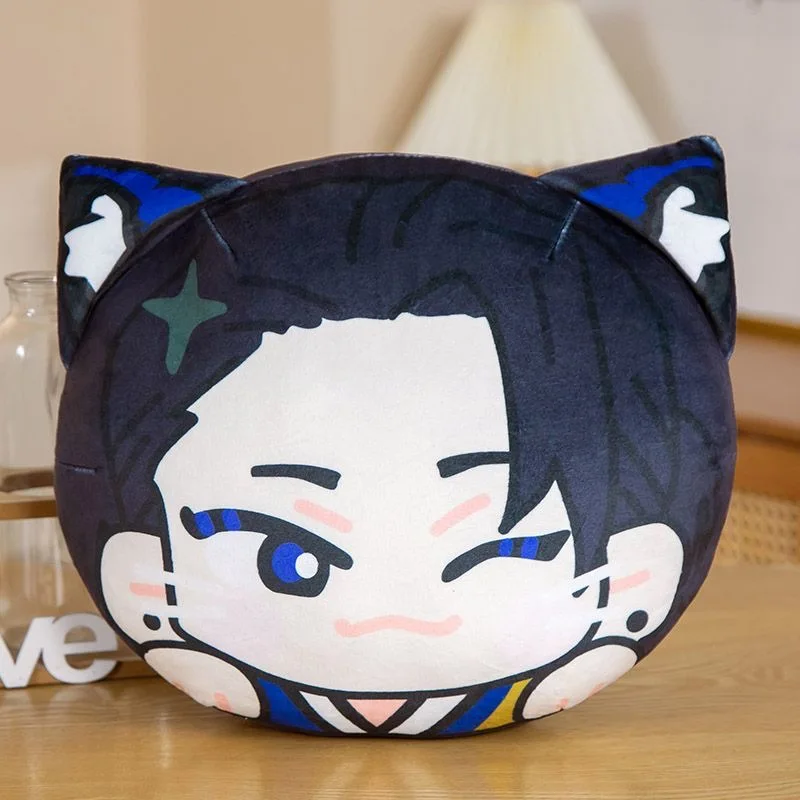 Anime Animation Charm Return to the Battle Five Pillows Understanding Tiger Stick Fu Heihui Plush Tuan