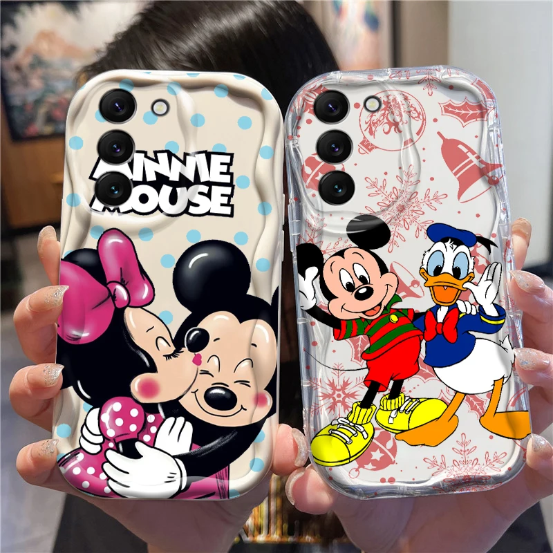 

Mickey Minnie Popular Art Cute For Samsung S24 S23 S21 S20 Ultra Plus FE A73 A72 A71 A51 A31 A05S A05 A04 5G Wave Oil TPU
