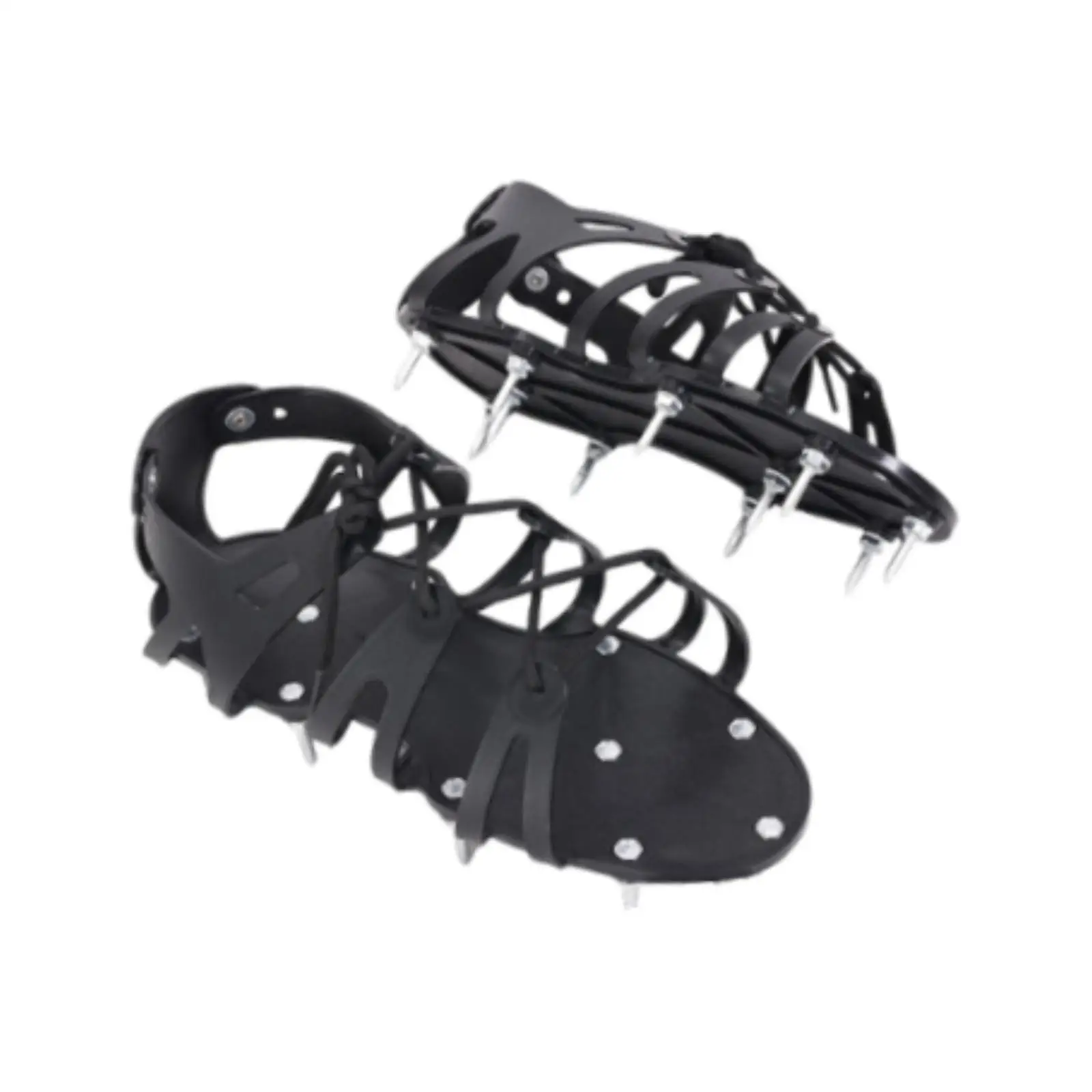 chaussures-a-pointes-gunite-2-pieces-professionnelles-pratiques-resistantes-a-l'usure-flexibles-pour-les-superpositions-de-terrasses-nivellement-des-sols-en-resine-et-en-beton