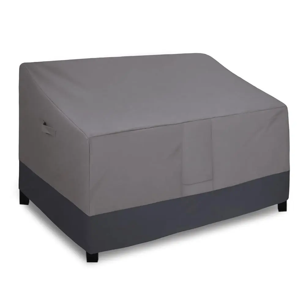 

Waterproof Outdoor Couch Cover, Heavy Duty 3-Seater Patio Sofa Cover, Windproof Outdoor Furniture Cover With Air Vent
