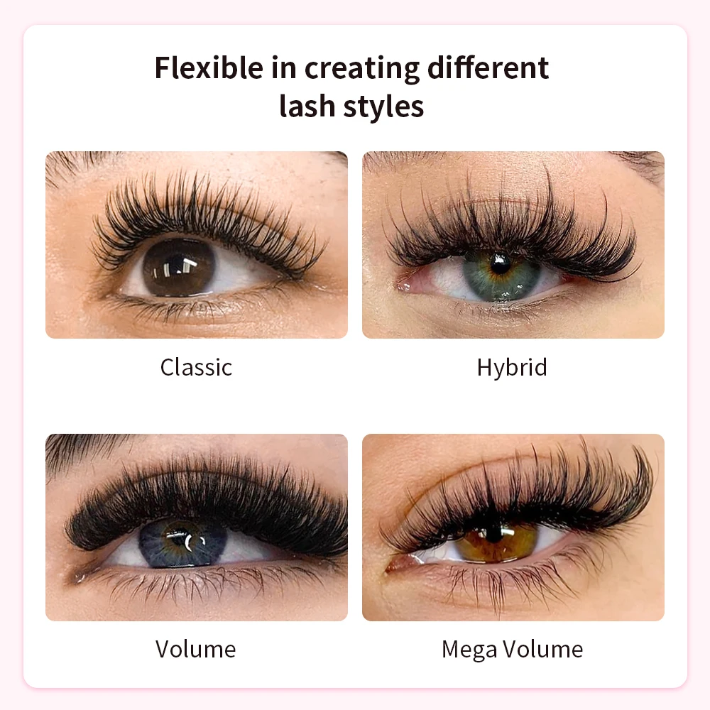 16 Lines 0.10mm Natural False Eyelashes individual Professional Grafting Fake Eyelashes Extension Lashes Eye Beauty Makeup Tools