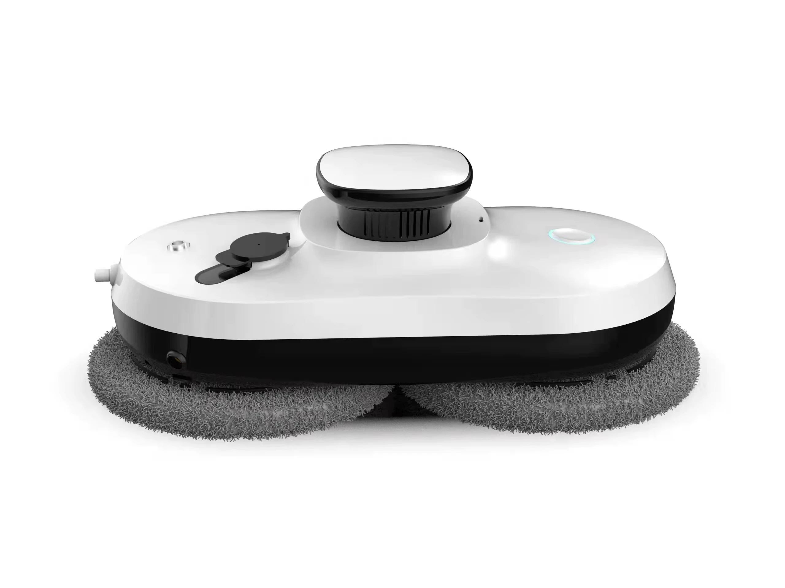 Portable Smart Window Cleaning Robot, Edge Detection Remote Control Electric Window Cleaner for Interior & Exterior Window