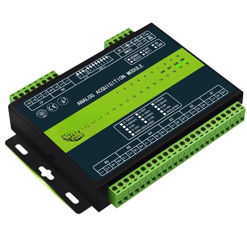 

acquisition voltage and current input module channel isolation 5V10V30V/4-20mA to 485